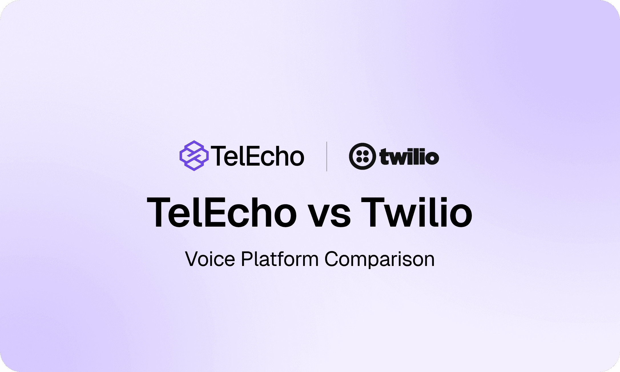 TelEcho vs Twilio Comparison